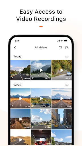 Baixar 70mai: O Melhor App para Dash Cam e Segurança Veicular - Screenshot 4
