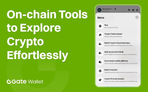 Gate Wallet: Carteira Web3 Multi-Chain Segura – Download Agora - Screenshot 5