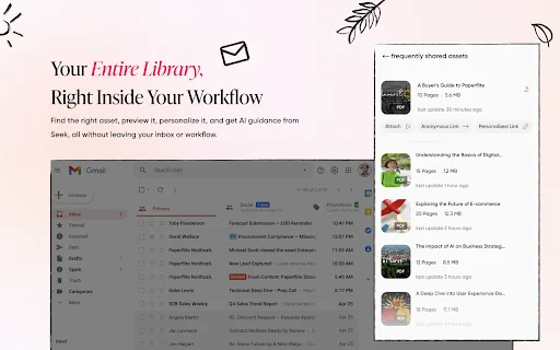 Paperflite Chrome: Otimize suas Vendas com IA e Conteúdo - Screenshot 3