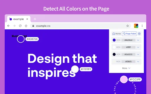 Color Picker – Eyedropper Tool: Obtenha Cores com Precisão - Screenshot 2