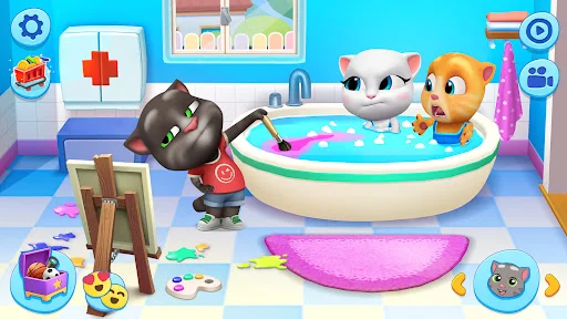 Baixar My Talking Tom Friends – Cuide de Todos os Seus Amigos - Screenshot 9