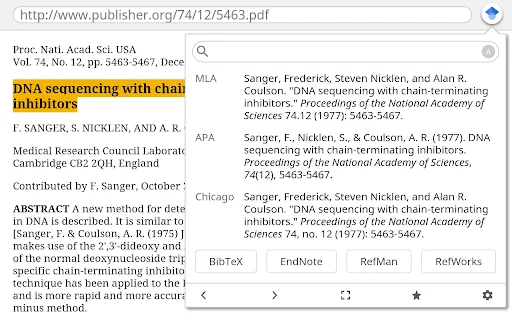 Google Scholar Button: Acesso Rápido a Artigos Acadêmicos - Screenshot 4