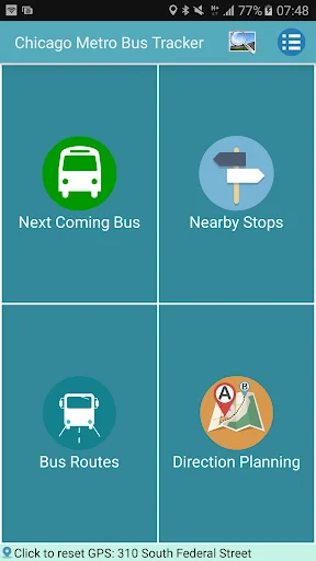 Chicago Bus Tracker: Rastreie Ônibus e Trens CTA em Tempo Real - Screenshot 1