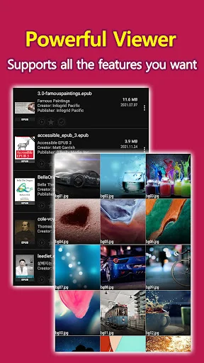 CherieViewer: Visualize EPUB, Comics e Heic sem Descompressão - Screenshot 17