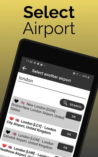 Baixar Washington Reagan Airport DCA – Informações de Voo em Tempo Real - Screenshot 9