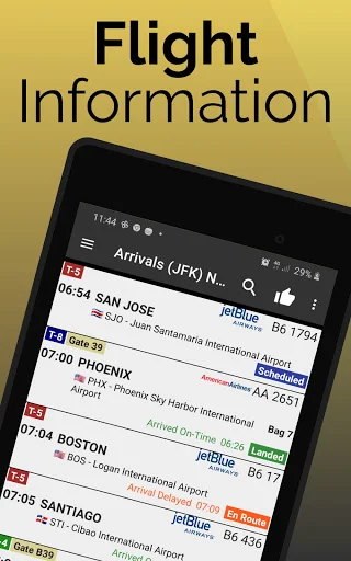 Baixar Fort Lauderdale Flights – Informações de Voo em Tempo Real - Screenshot 7