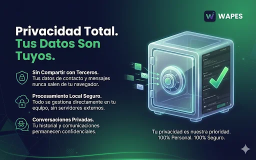 Wapes: O Melhor CRM e Automação de Marketing para WhatsApp Web - Screenshot 2