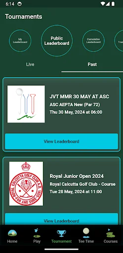 Download Online Golf App 6.2.6 – Gestão de Golfe Online Grátis - Screenshot 5